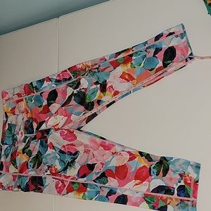 Zyia Active Floral Light N Tight Leggings Women’s Size 14-16